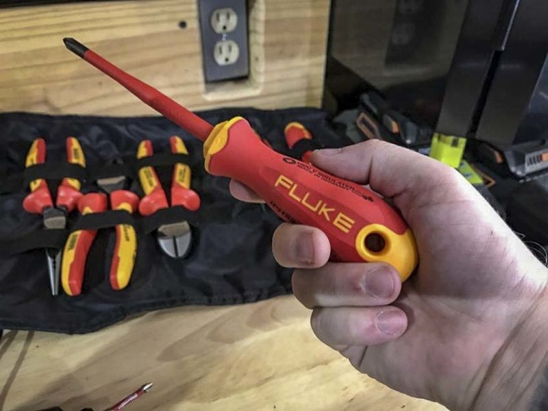 Fluke insulated screwdriver